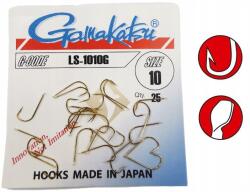 Gamakatsu Horgok Gamakatsu lapáttal LS-1010G Arany No. 12 (146509-1200)