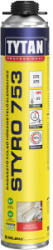 Tytan pisztolyhab STYRO 753 polisztirol ragasztó 750ml (P750STYRO)