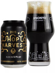 MONYO Brewing Co. X URADALMI COLLAB HOP HARVEST '25 BLACK IPA 5.9% 0, 33l - drinkair
