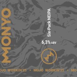  Monyo MOJO WORKIN'25: Six-Pack NEIPA 6, 3% 0, 33l