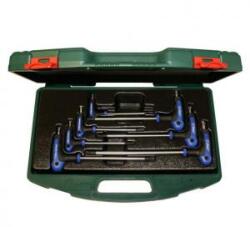 Hans Tools Imbuszkulcs T-nyelű markolattal 7r. klt. TORX TH10-TH40 kofferben HANS TTK-19 (040208-0345)
