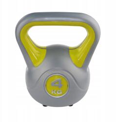 Sveltus Kettlebell Sveltus Fit 4 kg szürke/sárga 4 kg (3412181011954)