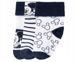 Disney Mickey Egér gyerek zokni 15-18 3 db-os csomag