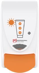 SC Johnson Professional SCJP Proline Protect Sun napvédő krém adagoló Stokoderm SUN PROTECT 50 PURE patronhoz, manuális, 1L, ABS műanyag, fehér/narancssárga (SCJP-SUN1LDS)