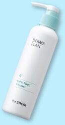 the SAEM Alacsony savtartalmú szulfátmentes habzó arctisztító gél Derma Plan Gel To Foam Cleanser - 180 ml