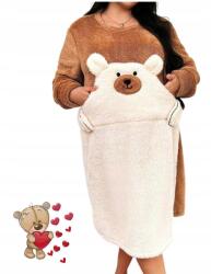  Hálóing 50 52 tunika ruha meleg maci softshel ölelő aranyos