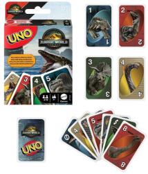 Mattel UNO Jurassic World kártyák