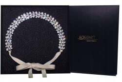 Kokonet Ezüstszínű, strasszköves díszítő Pánt, Nyaklánc Nyakék (4-0145)