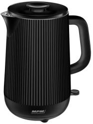 MPM MCZ-115-C vízforraló - dupla falú, fekete 1.5 l, 1800 w, led halk üzem