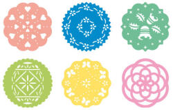 Tescoma DELÍCIA Díszítő sablonok, 6 db - mixershop