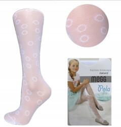  Lány harisnyanadrág Fehér jacquard Napfény méret146-152 iskola