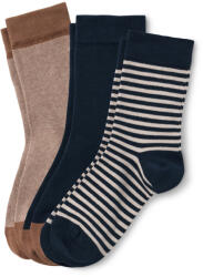 Tchibo - 3 pár női zokni - nő - méret 35-38 - kék/csíkos
