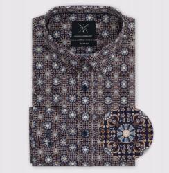 Pako lorente Sötétkék férfi ing geometrikus mintával Pako Lorente, S-es méret