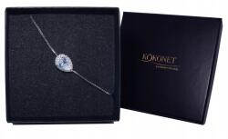 Kokonet Esküvői karkötő Ezüst, ajándék láncon (8-0274)