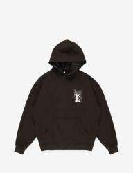 Prosto Férfi fekete kapucnis pulóver Prosto Shadow M