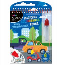 kidea Varázslatos vízfesték Járművek Kidea többször felhasználható filctoll (MWKWOKA)