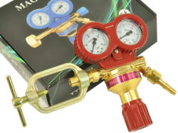 Technic Nagy kapacítású acetilén reduktor nyomásmérővel és nyomásszabályzóval 5000 l/h! - TC Technic AR-130