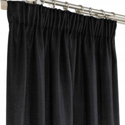 Markizeta Szalagra kész függöny Fenyő 140x250 fekete (MAR_81474)