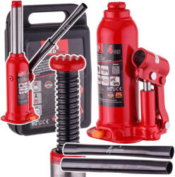Big Red Hidraulikus oszlop emelő 363 mm-es emelési magassággal hordozó kofferben 4 T teherbírás Big Red
