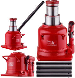 Big Red Hidraulikus kétlépcsős oszlopemelő alacsony profillal, 20 Tonna, 150-245 mm