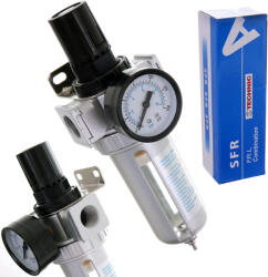 Technic Légszűrő, reduktor, olajleválasztó és vízleválasztó 40 mikron Technic AFR80-40 1/2