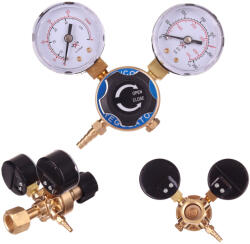 Technic Argon és szén-dioxid reduktor 2 mérőórával (mix mig mag tig)