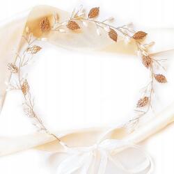 Kokonet Arany hajpánt gyöngyökkel Esküvő (4-0186)