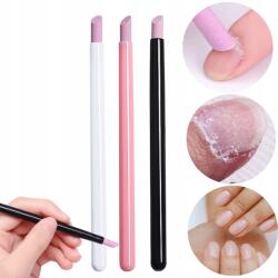 Deni Carte 3x Körömbőr Feltoló Kvarc Műbőr Eltávolító Üveg Nano Üveg Manikűr (11817)