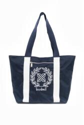 budmil válltáska, női, sötétkék-fehér (10230093-002251-0000)