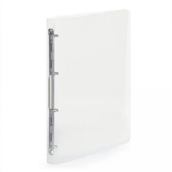 KARTON P+P Gyűrűskönyv A4, 4 gyűrűs 2cm gerinc áttetsző PP, Karton P+P Lines transzparens - suplix