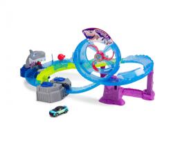 Dickie Toys Dickie, Nagy fehér cápa autópálya játékszett fény- és hanghatásokkal (203338002)