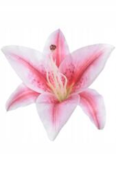  #8 Művirág Liliom tubus nagy fej 17cm Prémium minőség (pink 8)