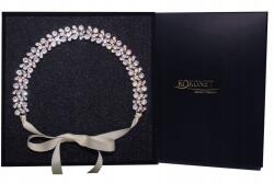 Kokonet Hajpánt szalagon, elegáns, Széles, rózsaarany öv (OPASKA na wstążce elegancka SZEROKA rose gold)