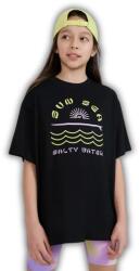 4F Póló Fekete Pamut Póló Mintás Nyomattal 140-ES Méret (4FJWSS25TTSHF1870-20S-140)