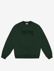 Prosto Férfi zöld kapucni nélküli pulóver Prosto College M