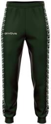 GIVOVA TERRY BAND Uniszex melegítőnadrág - Sötétzöld