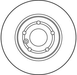 TRW Féktárcsa Land Rover Első Range Rover 94-