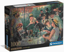 Művészet A csónakázó társaság ebédje Renoir 1000 db-os Compact puzzle Clementoni