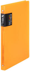 KARTON P+P Gyűrűskönyv A4, 4 gyűrűs 2cm gerinc PP, Karton P+P Opaline narancs (2-156) - veryjet
