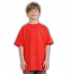 4F Póló Pamut Sport Póló Piros, Kényelmes, 128-AS Méret (4FJRSS25TTSHM2639-62S-128)