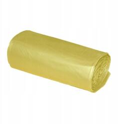 Prymus Hulladékgyűjtő zsák műanyag sárga szelektív hulladékgyűjtéshez 35l 15 db (021608)