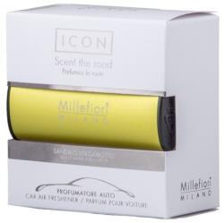 Millefiori Millefiori Icon Sandalo Bergamotto Autóillatosító Classic Sárga