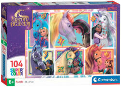 Unikornis Akadémia Friendship 104 db-os puzzle Clementoni