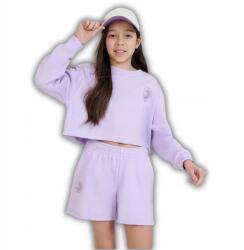 4F Lány Pulóver 4F Lila Cropped Oversize Pamut 122-ES Méret (4FJWSS25TSWSF1504-52S-122)