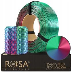 Rosa 3d Filament 3D Pla Magic Silk Aurora Kék Rózsaszín Zöld 1kg (4067)