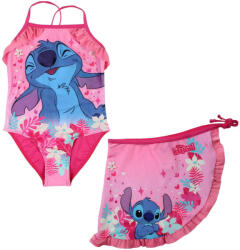  Disney Lilo és Stitch, A csillagkutya Pink gyerek fürdőruha és sarong szett 3 - 8 év / 98 - 128 cm