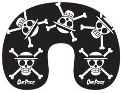  One Piece Black Skull utazópárna, nyakpárna