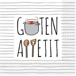  Guten Appetit Strip szalvéta 16 db-os 33x33 cm