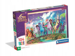 Unikornis Akadémia Mystic 104 db-os puzzle Clementoni
