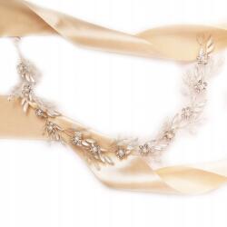 Kokonet Esküvői ág Ékszerek levelekkel és virágokkal (4-0108)